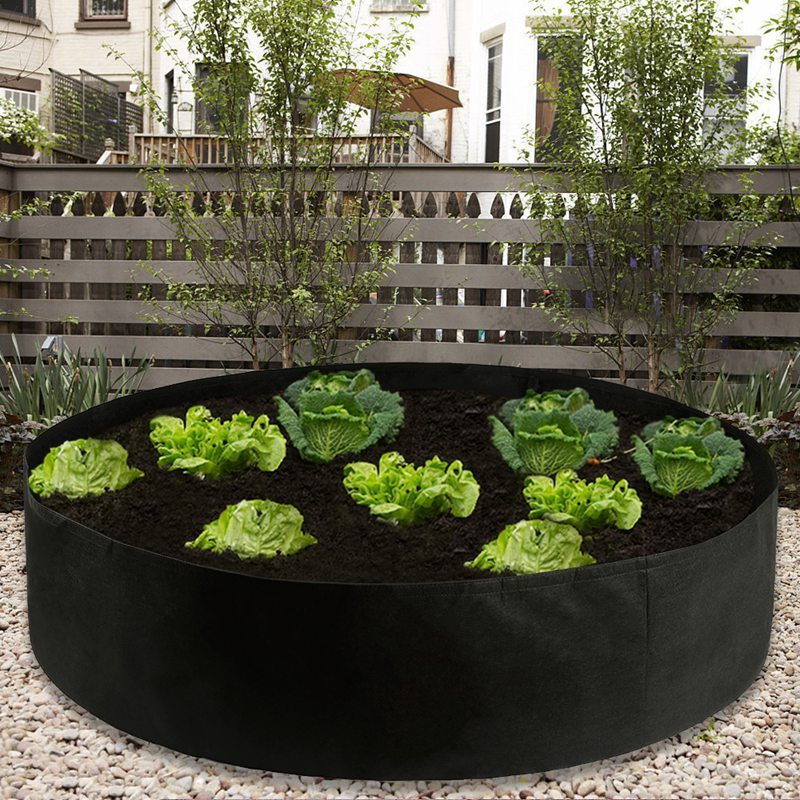 New Fabric Grow Pot Felt Garden Grow Bag Outdoor Vegetable Planter Planting Bags Garden Living Bag Garden Pots Planting Bag